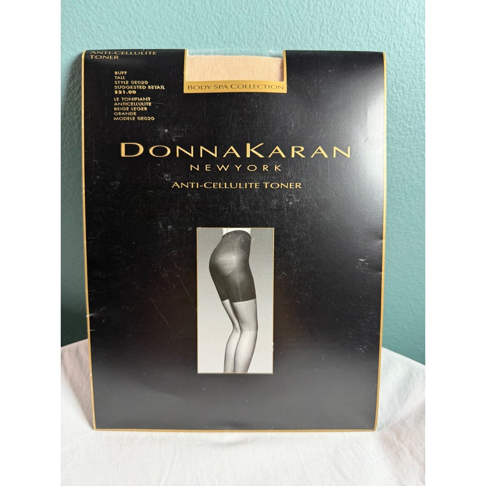 Donna Karan New York Anti-Cellulite Toner Hosiery Buff Tall OE020 Body Spa